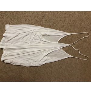 Bozzolo white small tank top